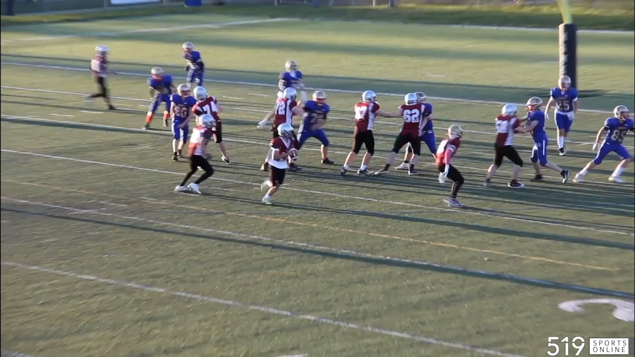 WCSSAA Junior Football (Harvest Bowl) – Preston Panthers против Galt Ghosts