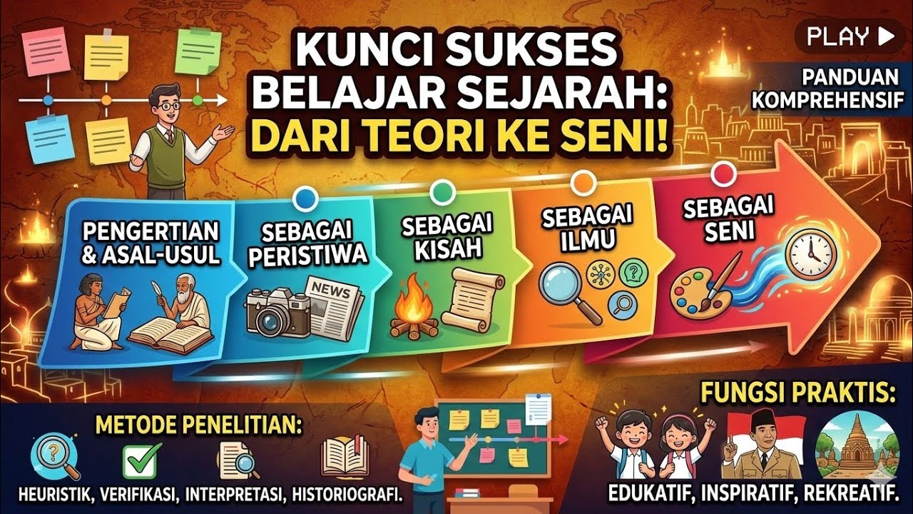 Ilmu Sejarah Lebih dari Sekadar Tanggal dan Nama