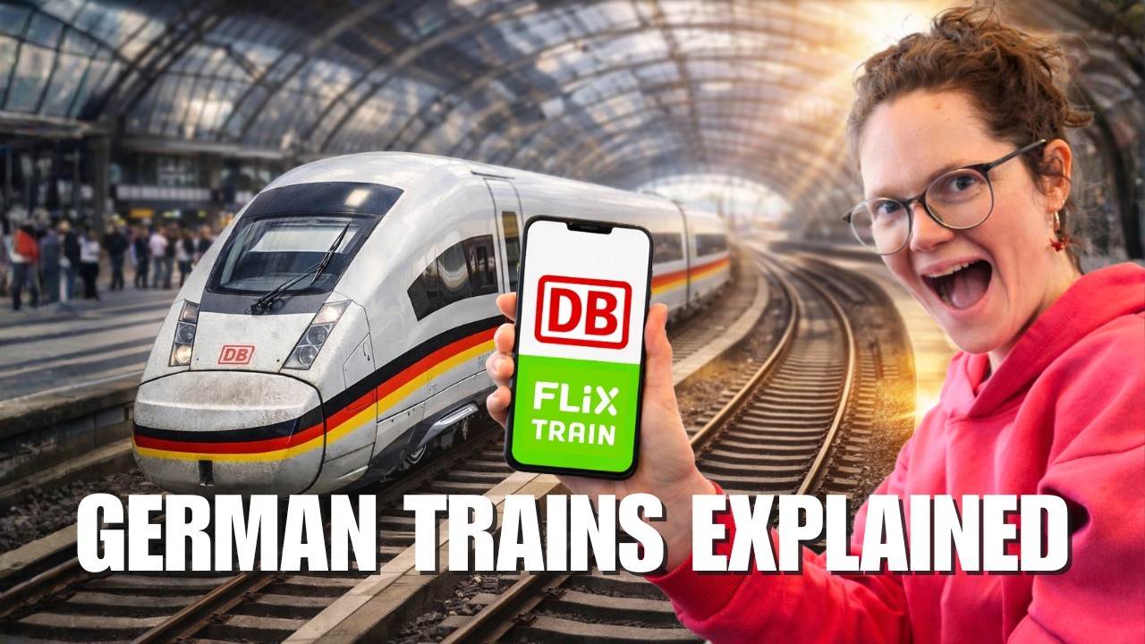 How to travel Germany by train: COMPLETE beginners guide 2026 🇩🇪