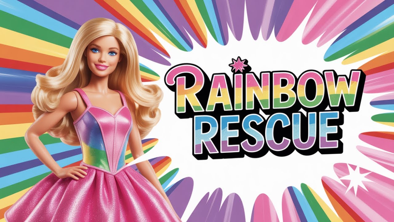 Barbie and the Rainbow Rescue! 🌈👑 /kids nursery rhymes & kids song