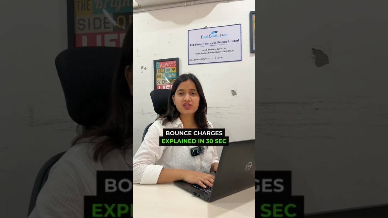 Bounce Charges Explained | EMI Not Deducted Penalty | CIBIL Score #shorts #bouncecharge #viral