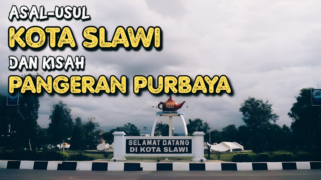 Asal-usul kota slawi dan kisah pangeran purbaya