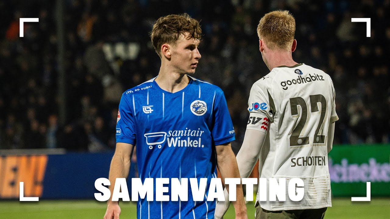 SAMENVATTING | STERKE TWEEDE HELFT FC DEN BOSCH NIET GENOEG TEGEN PSV