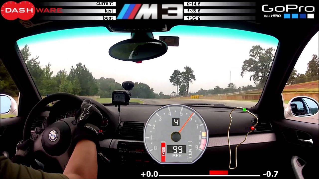 E46 M3 Road Atlanta NASA TTB Aug 2014