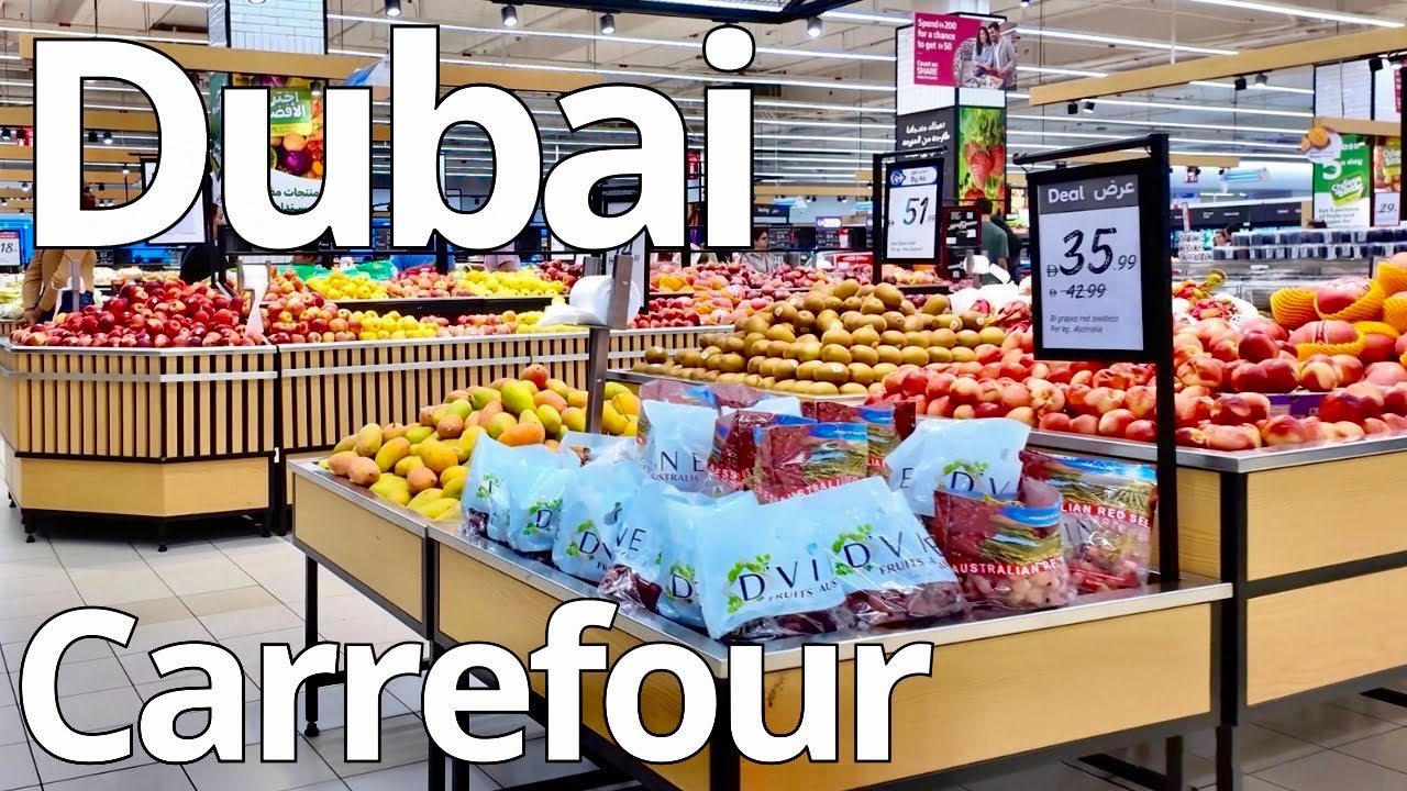 Dubai 🇦🇪 Carrefour Hypermarket Prices |4K| Dubai Carrefour & Mall Of The Emirates Walking Tour 2026