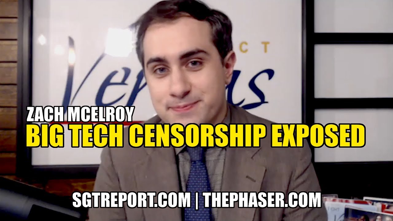 NEW WHISTLEBLOWER EXPOSES BIG TECH CENSORSHIP!! -- Zach McElroy