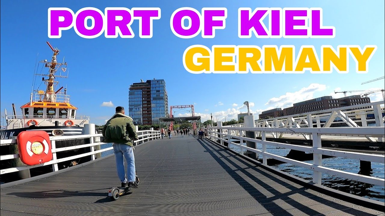 PORT OF KIEL, GERMANY | WALKING TOUR