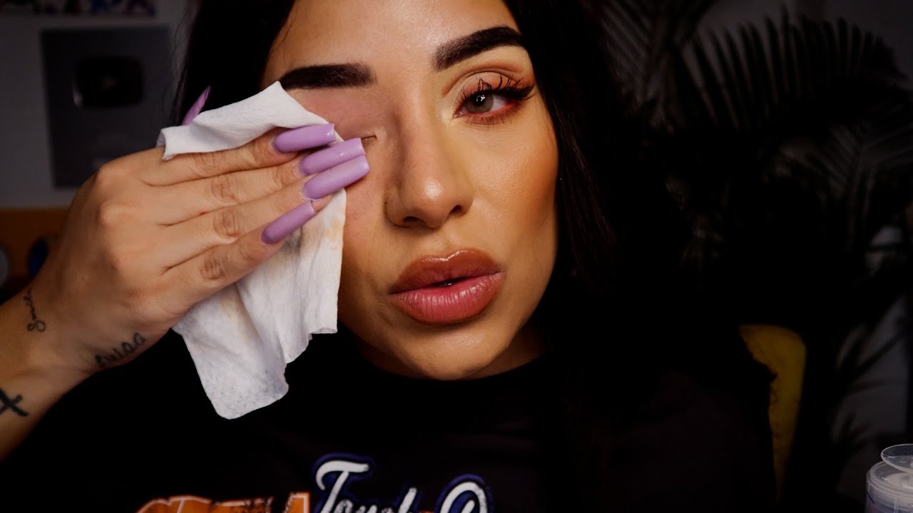 asmr en Español DESMAQUILLANDOME - ASMR para DORMIR