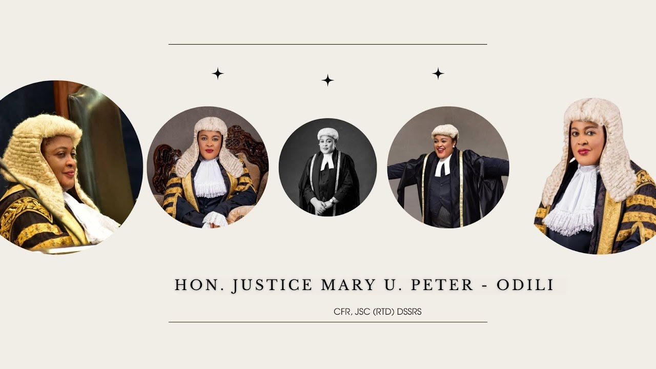 Documentary on Hon. Justice Mary U. Peter-Odili, CFR, JSC (RTD) DSSRS