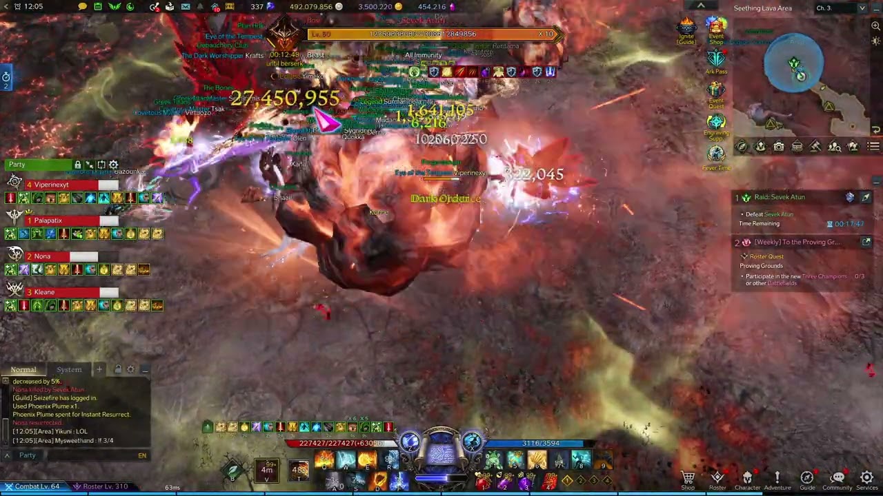 Lost Ark - New North Kurzan Field Boss: Sevek Atun! (1640 Item Level)