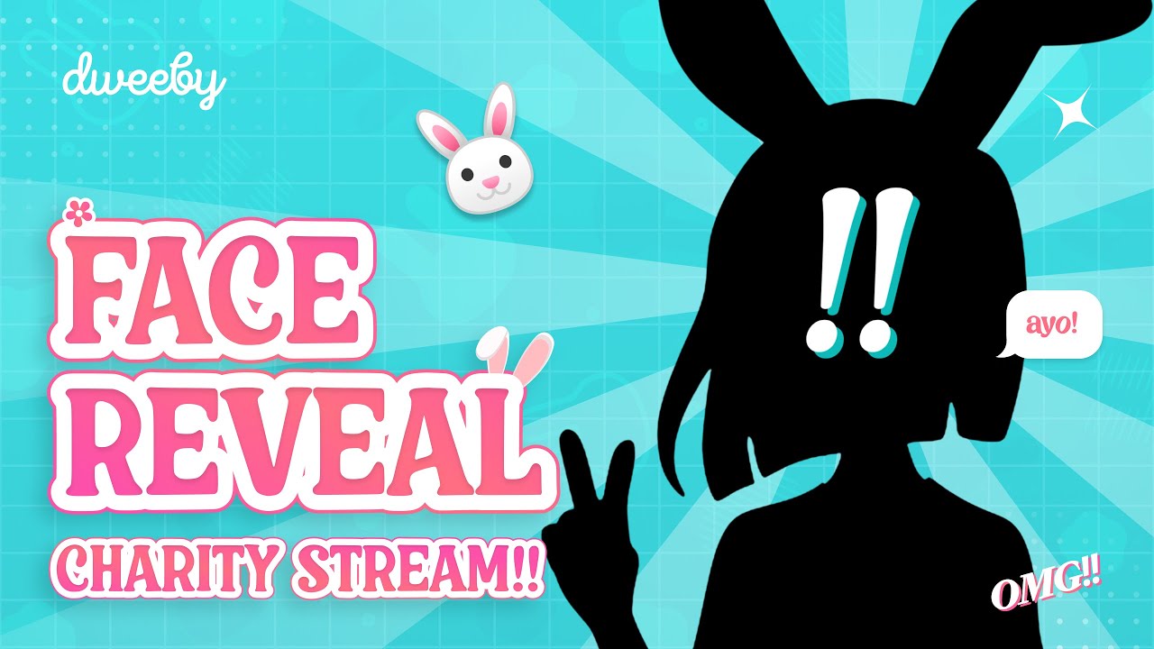VTUBER FACE REVEAL & CHARITY STREAM!! NEW YEAR, NEW DWEEBY!!🤍