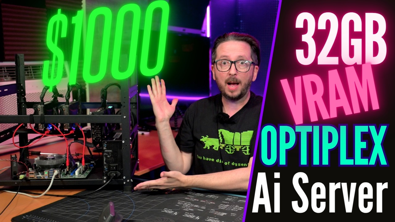 Budżetowy zestaw AI za 1000 $ z 32 GB VRAM
