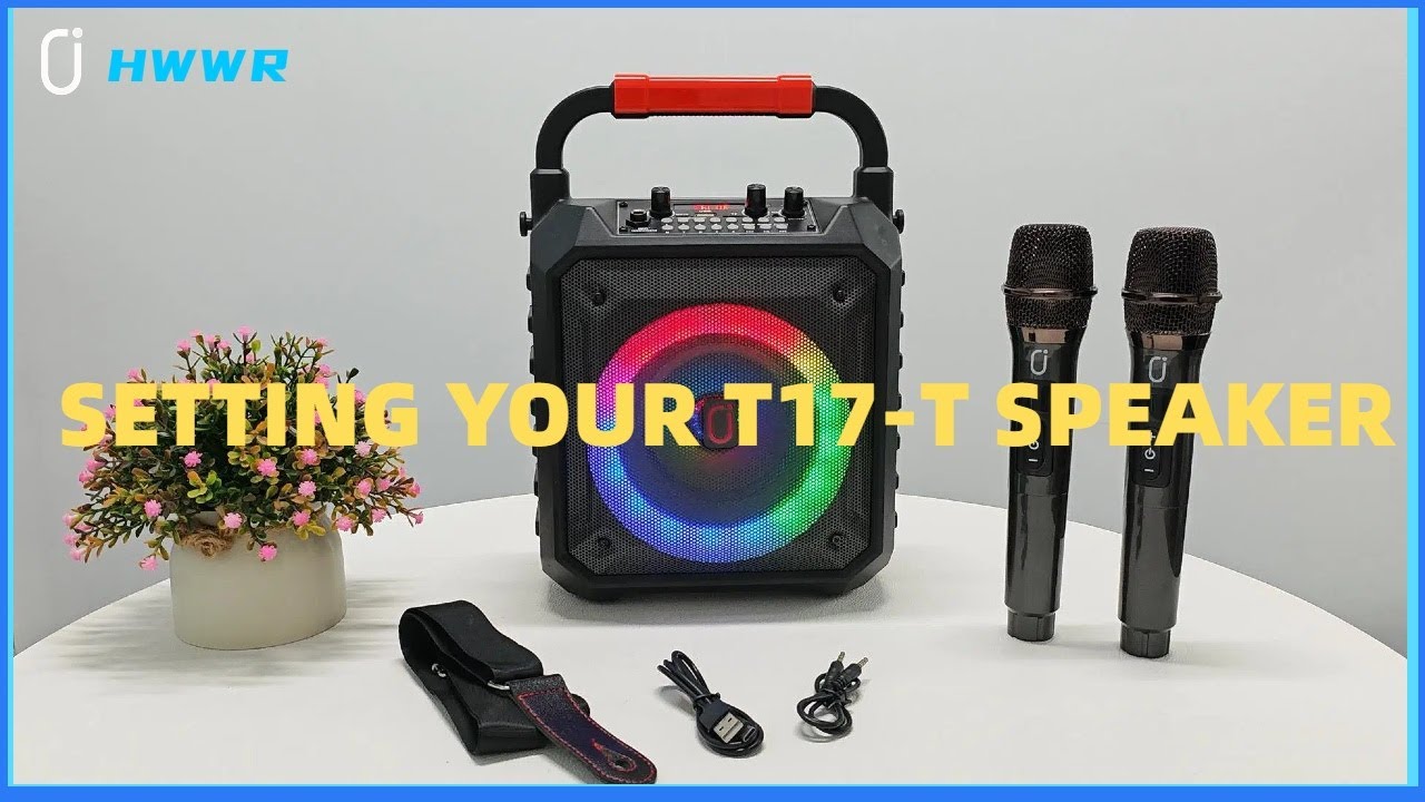 The T17-T Karaoke Speaker&mdash;Your Ultimate Choice for Home Entertainment and Parties 🎤✨