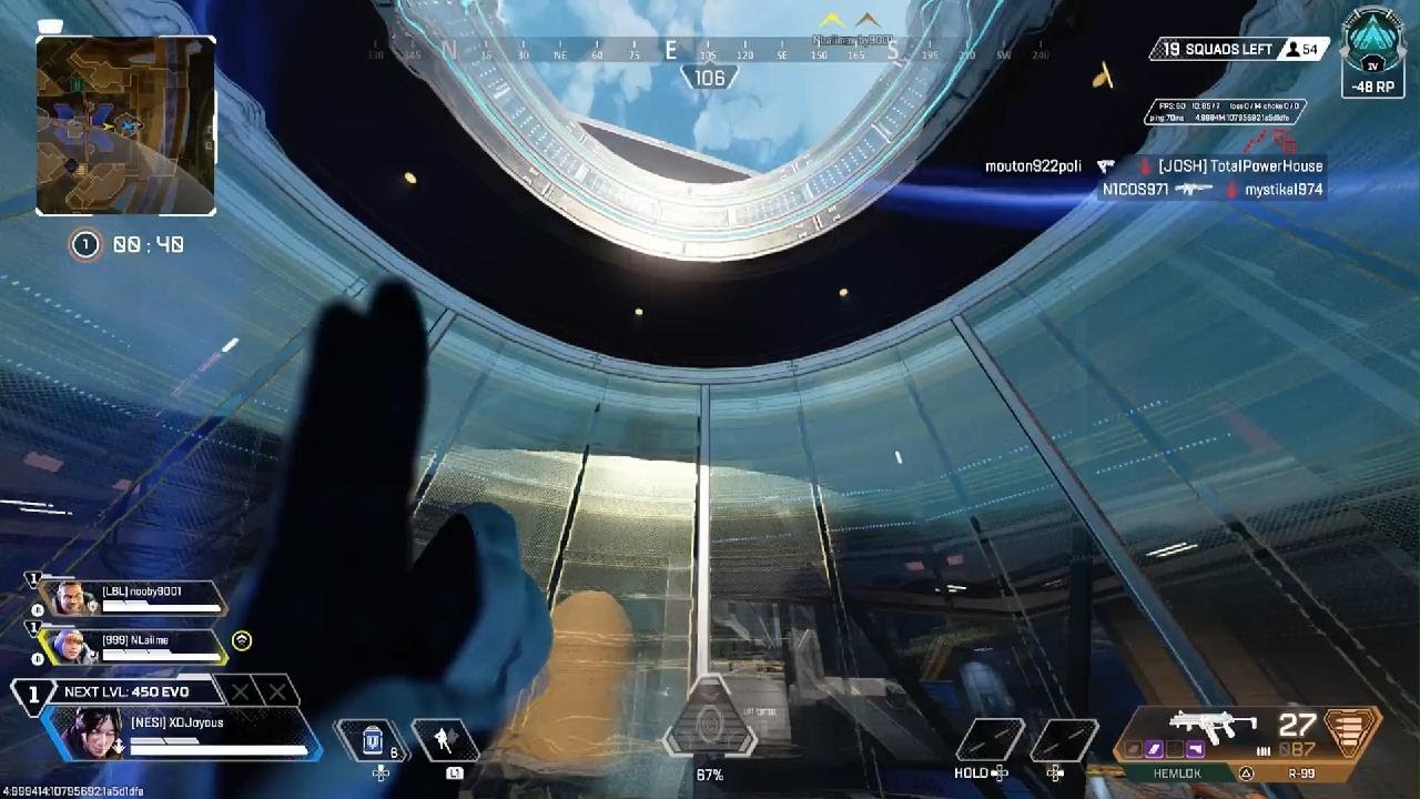 Apex Legends new wraith glitch
