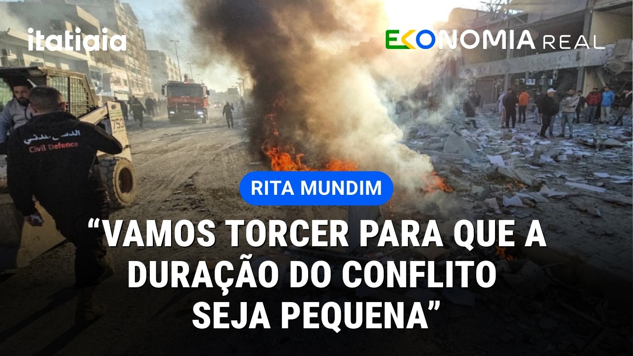 COMO O PROLONGAMENTO DA GUERRA NO ORIENTE MÉDIO PODE MEXER COM O NOSSO BOLSO? | RITA MUNDIM