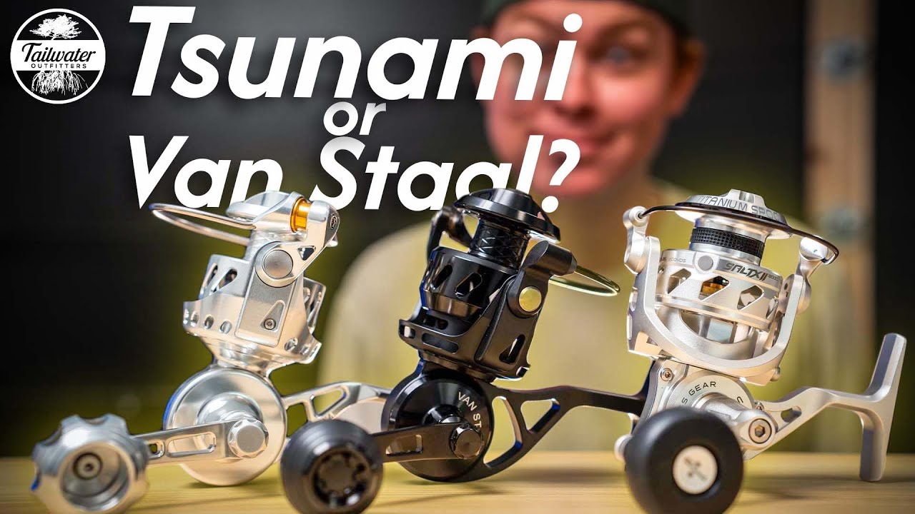 Tsunami SaltX II против Van Staal VR против Van Staal X2: решающая схватка в соленой воде