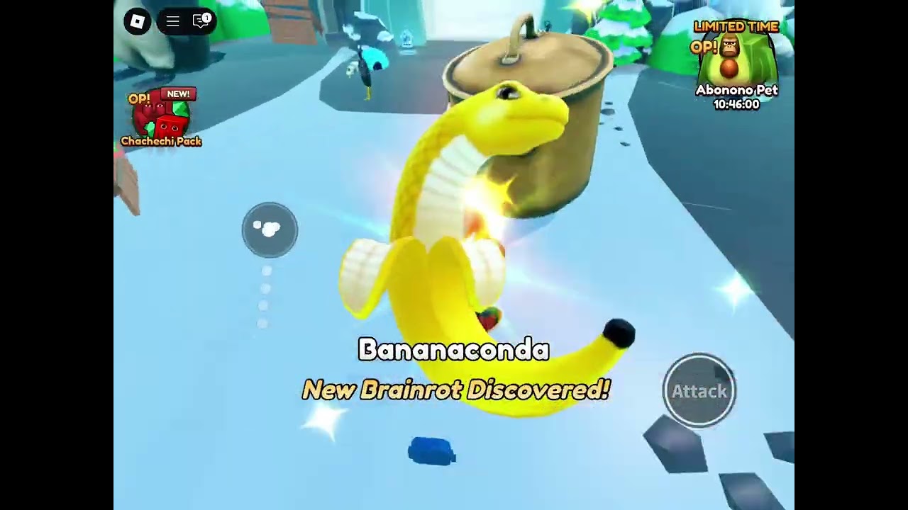 Toca no banana + rebirth 5!