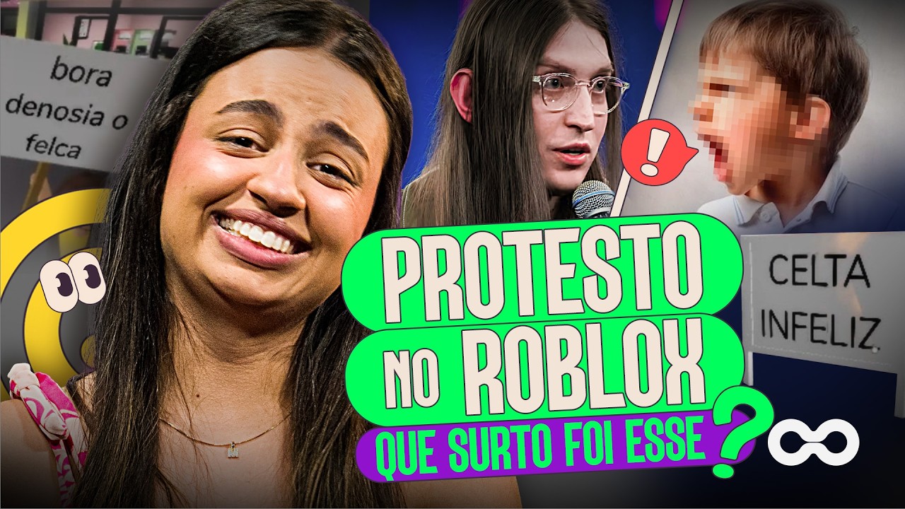 CRIANÇAS FIZERAM PLACAS NO ROBLOX CONTRA FELCA | Credo, Amei!