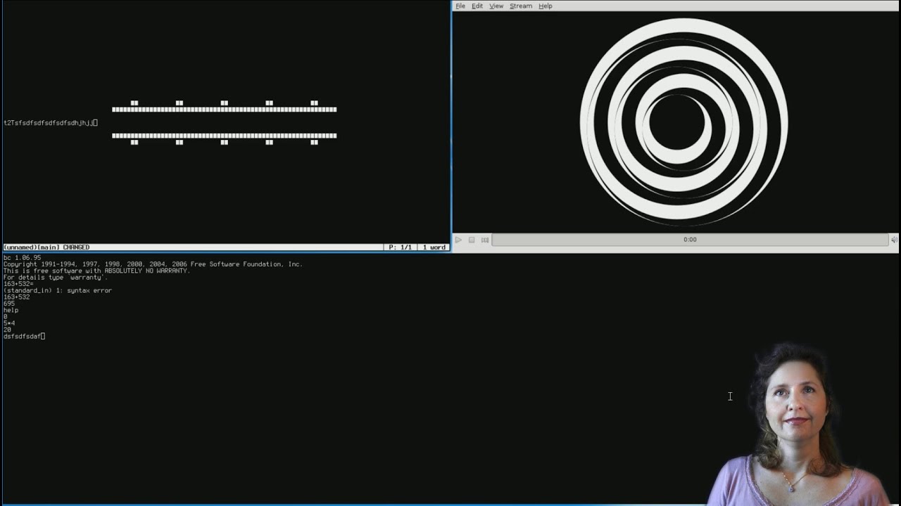 Mum tries out Salix OS 14.0.1 - Ratpoison (2013)