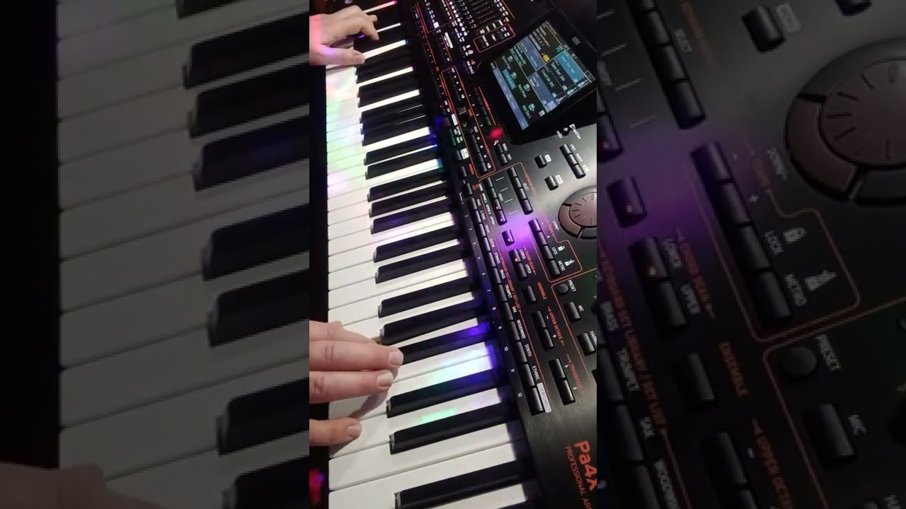 Tornerò - ( I Santo California) - on Korg Pa4x - by Corrado