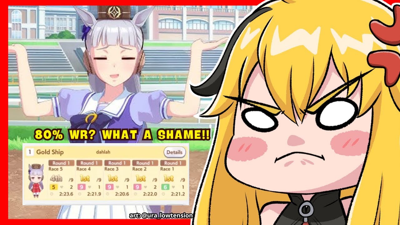 KAELA being an asian mom to GOLD SHIP is diabolical