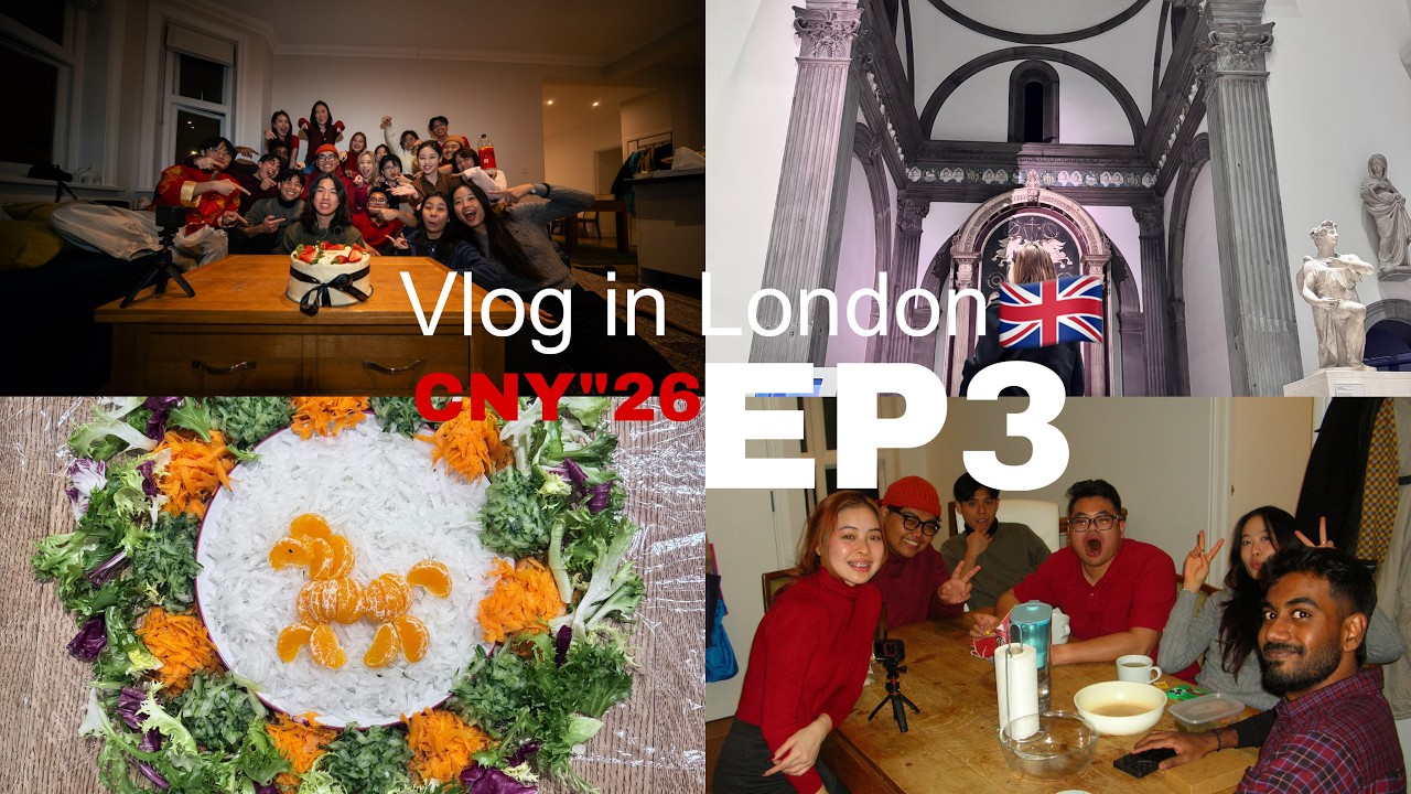 日常vlog | 新年不在家人身边? | Lifestyle vlog | spending CNY in London?