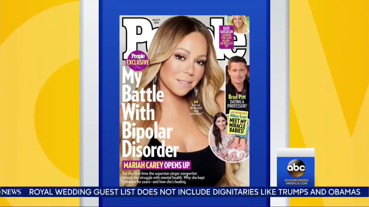 Good Morning America's hosts discuss Mariah Carey's bipolar disorder