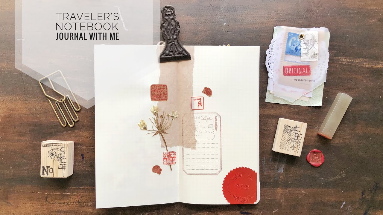 Journal With Me - Traveler’s Notebook