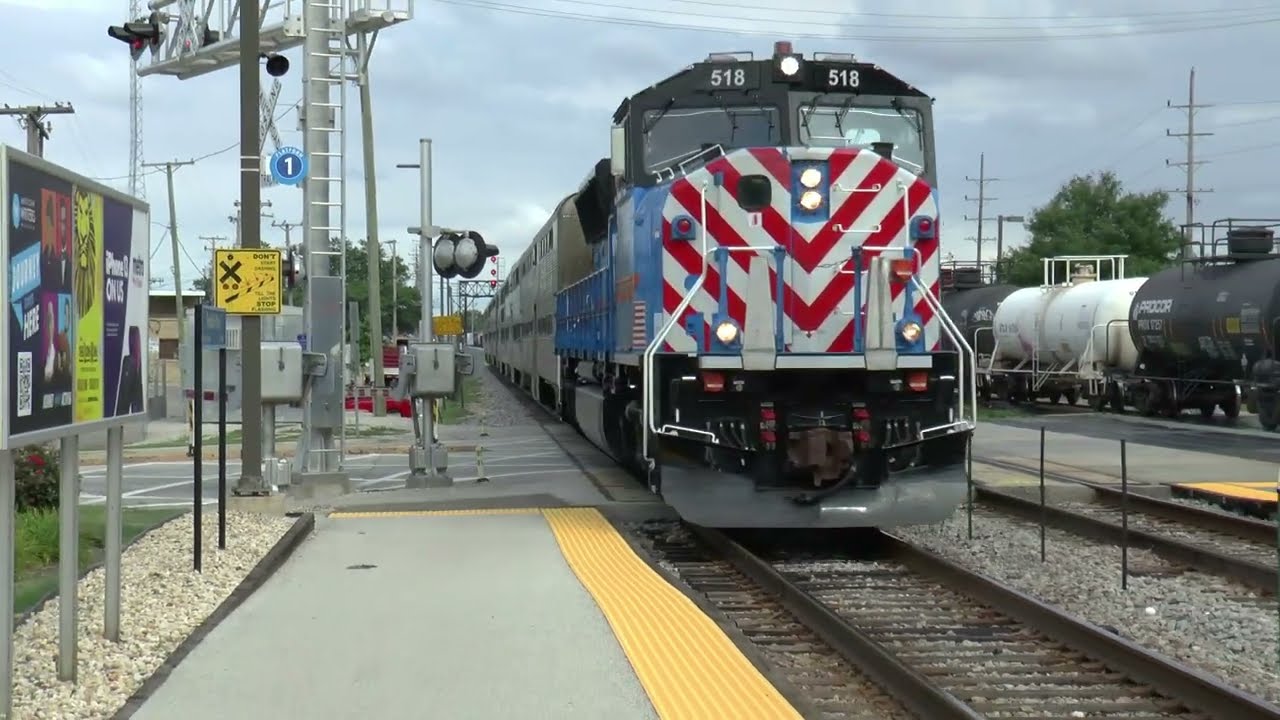 Action-Packed Railfanning, Metra Milwaukee District West Line - Franklin Park, IL - 7/25/2025
