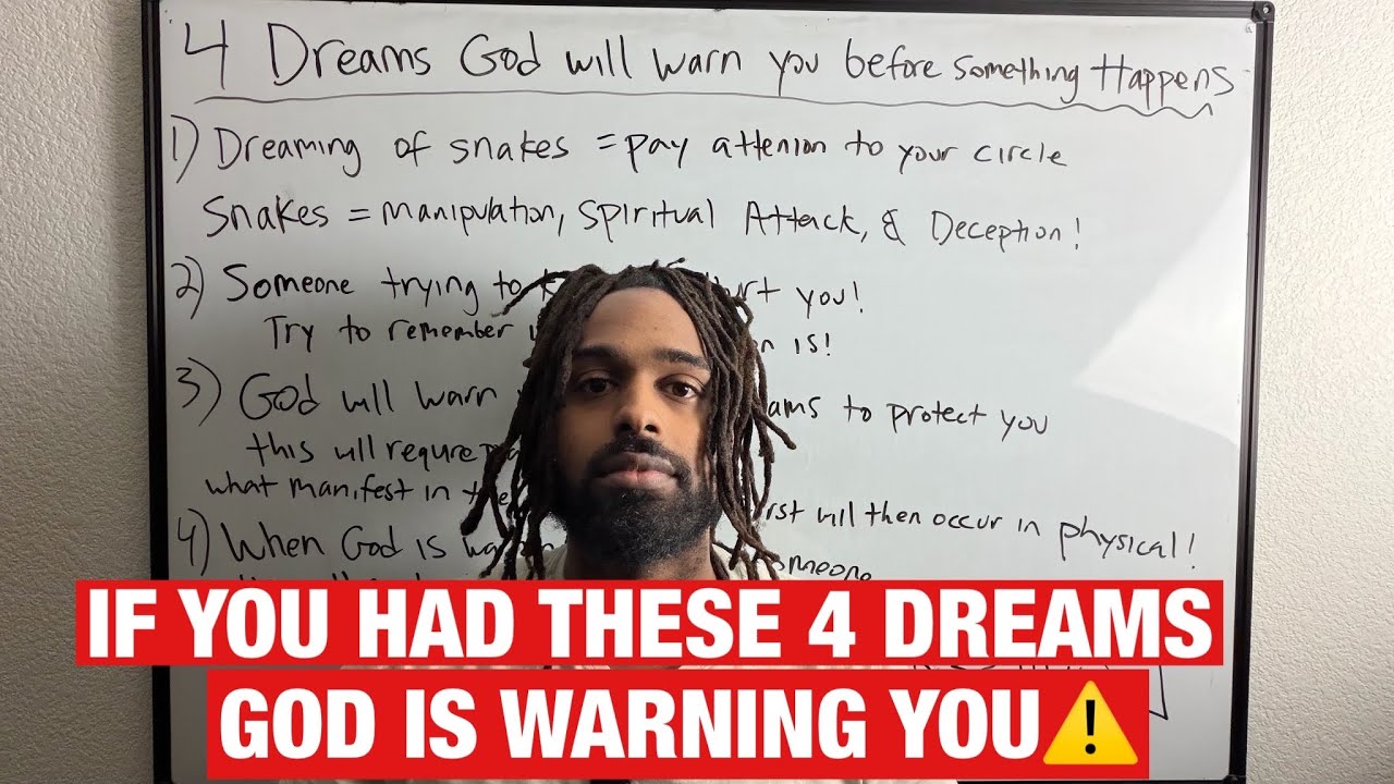 4 Warning Dreams God Gives When Something Bad Is About To Happen 