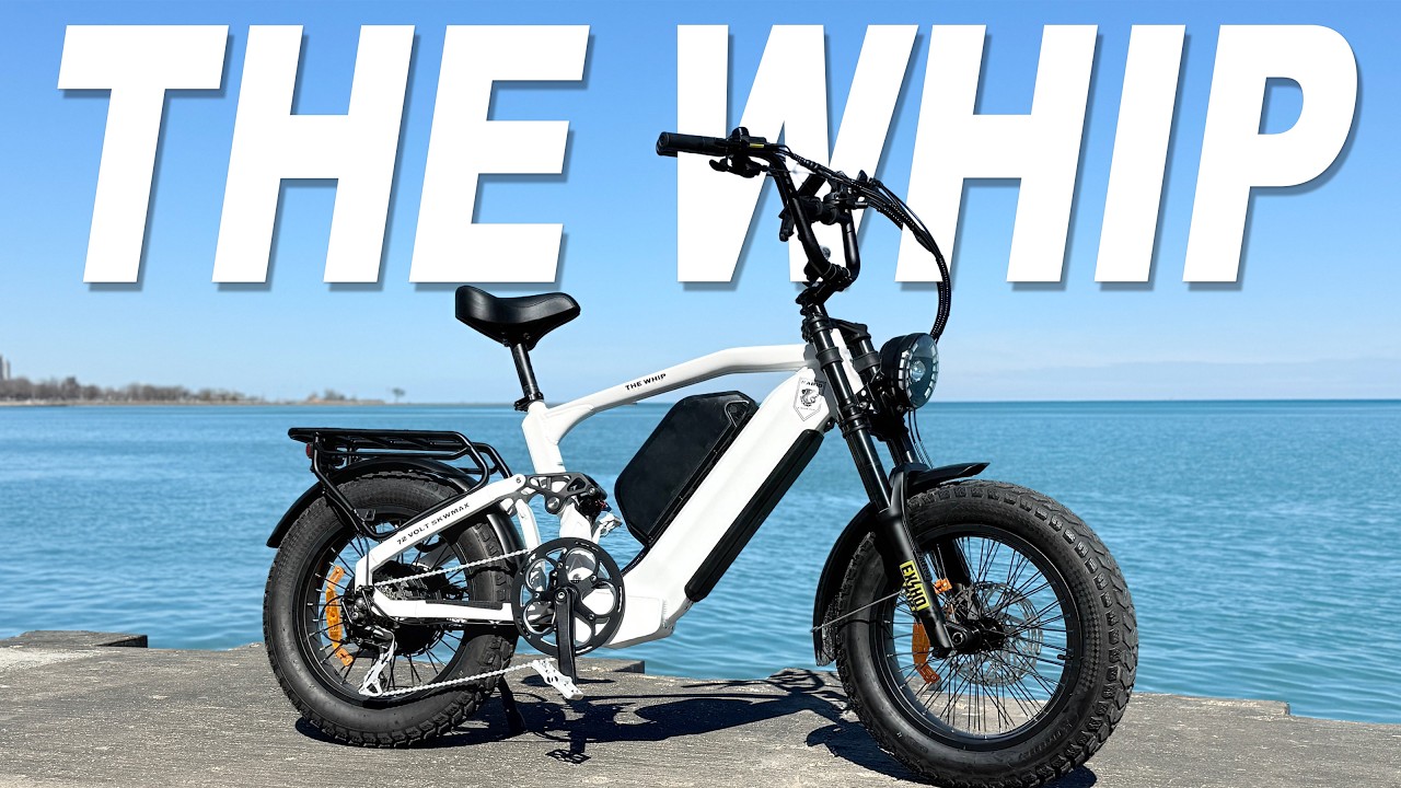 Этот мини-велосипед просто бомба! Rabid Ebikes The Whip