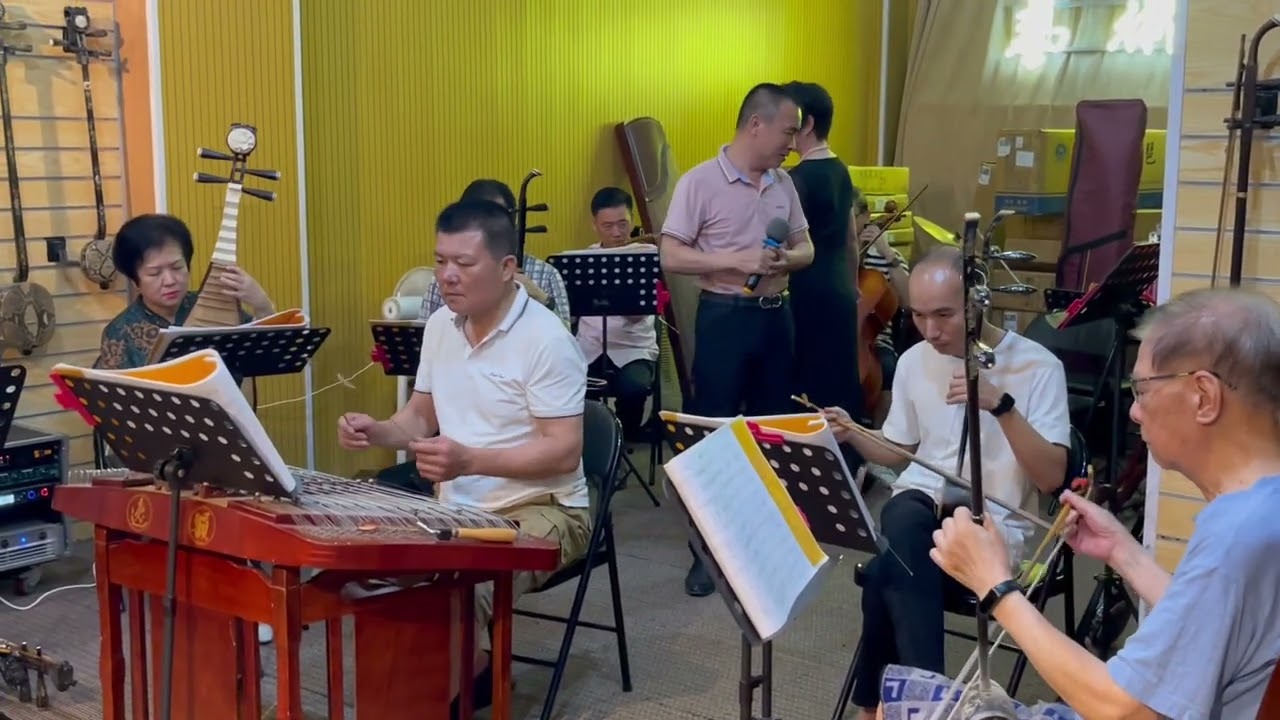 潮剧唱段。雪花飘飘伴行人。选自《十五贯》。Teochew Opera 0209