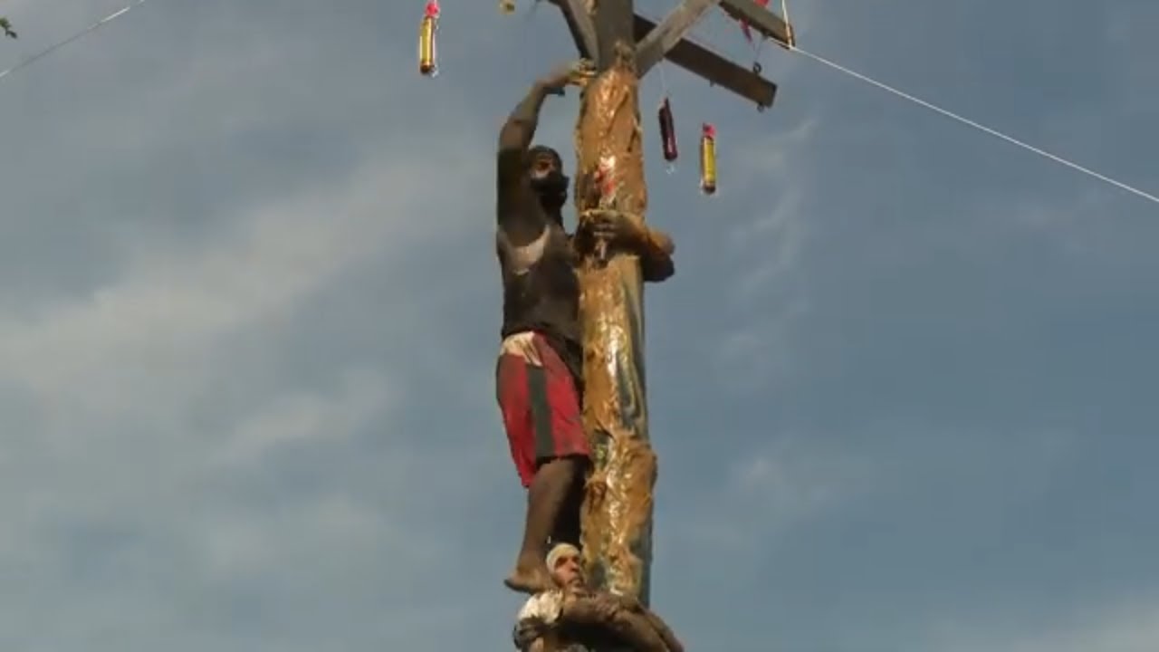 52nd annual Grease Pole Festival in Buffalo