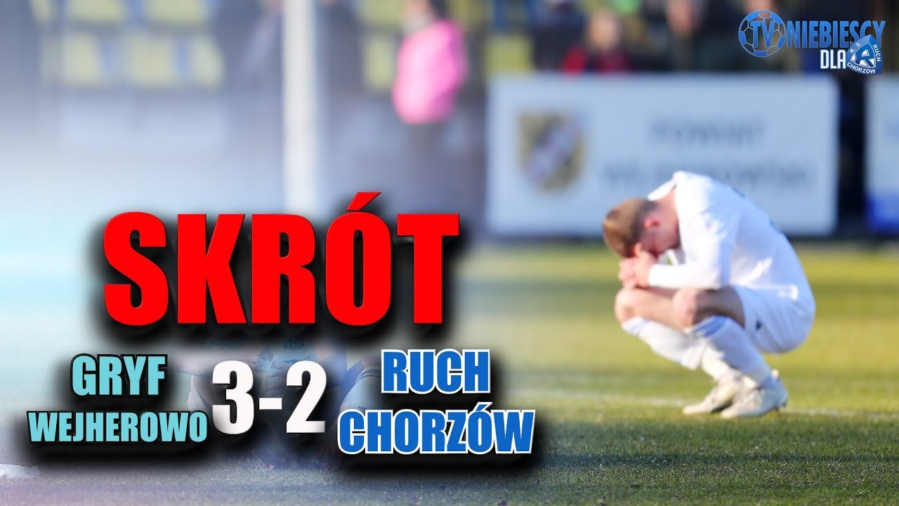 Skrót: Gryf Wejherowo 3-2 Ruch (14.04.2019 r.)