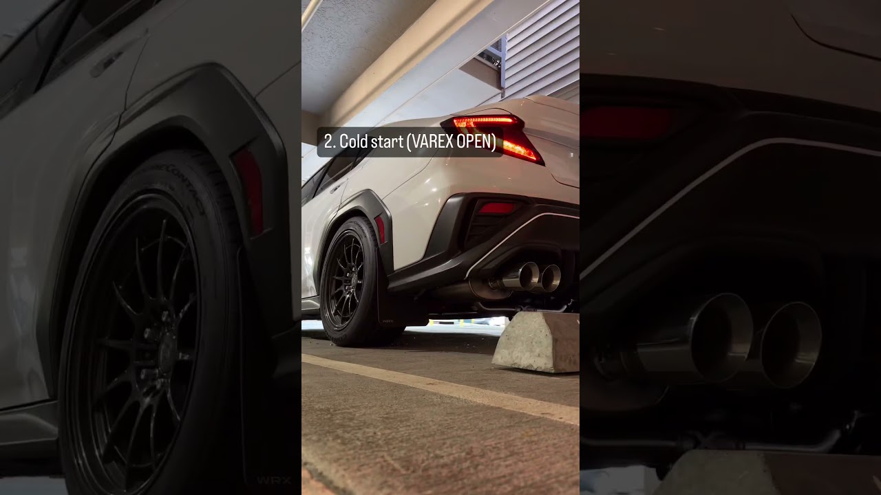 Układ wydechowy XForce Varex do VB WRX