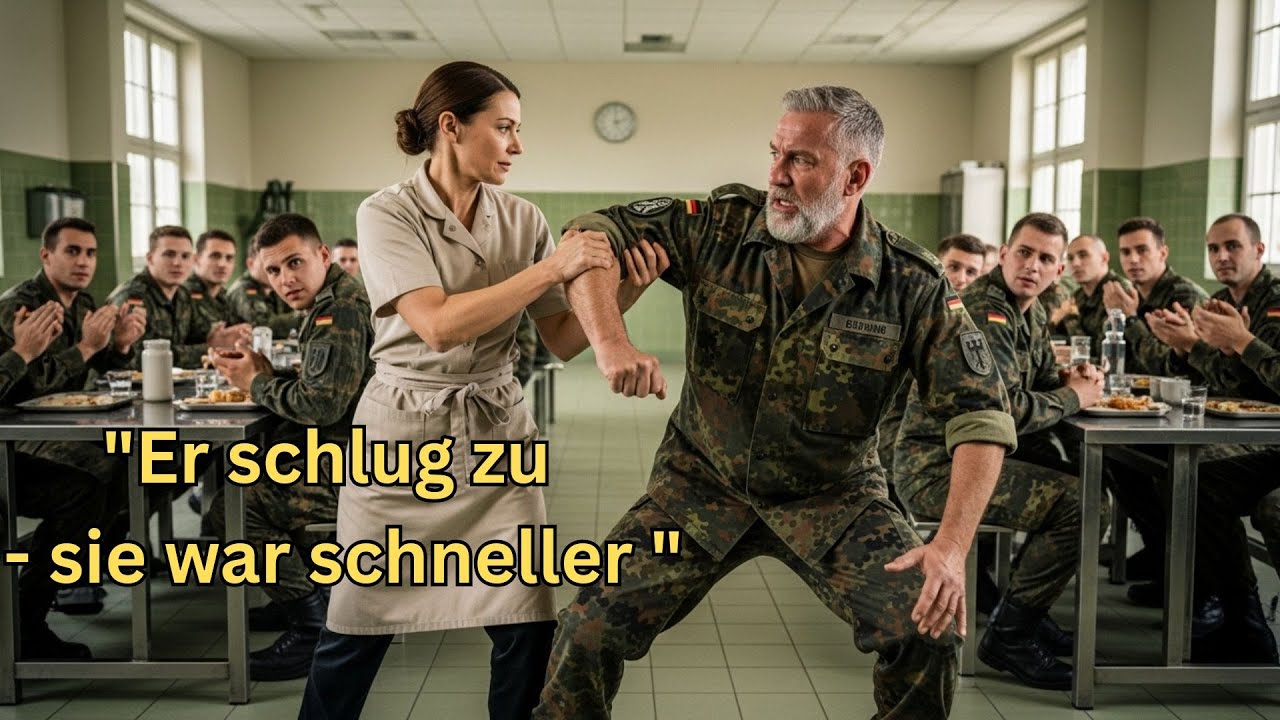 Der Hauptmann erhob die Hand – doch sie war schneller