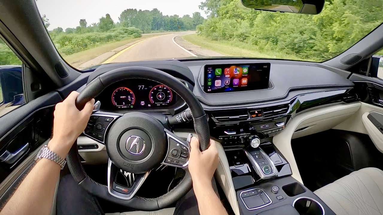 Acura MDX Type S 2022 года — обзор от первого лица