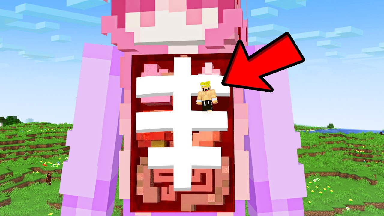 Me Hice DIMINUTO para Entrar en las MENTES de Mis Amigos en Minecraft...