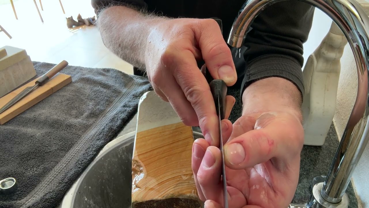 Knife Sharpening & Polishing for Dummies ft Koska Whetstone (vid 162)