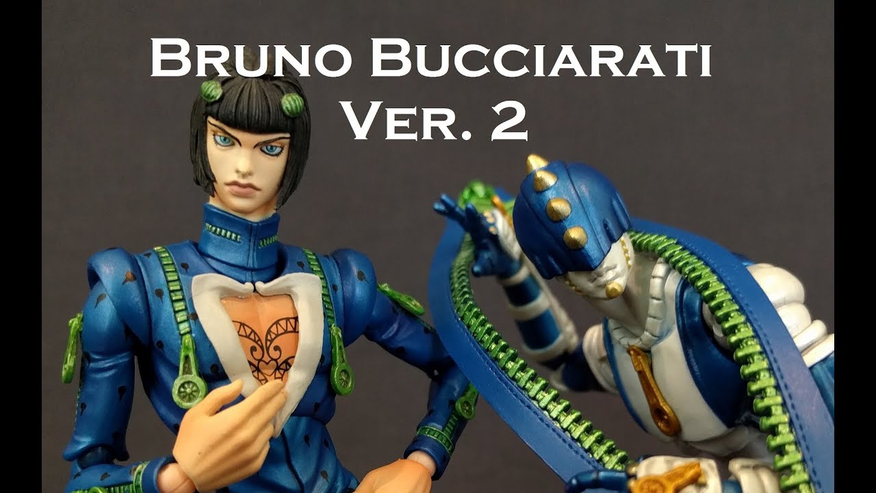 Super Action Statue BRUNO BUCCIARATI Ver. 2 Figure Review (Jojo's Bizarre Adventure)