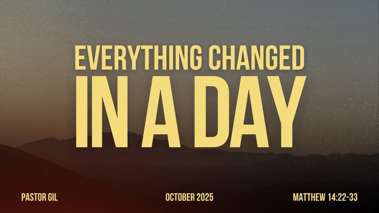 The Day Everything Becomes New