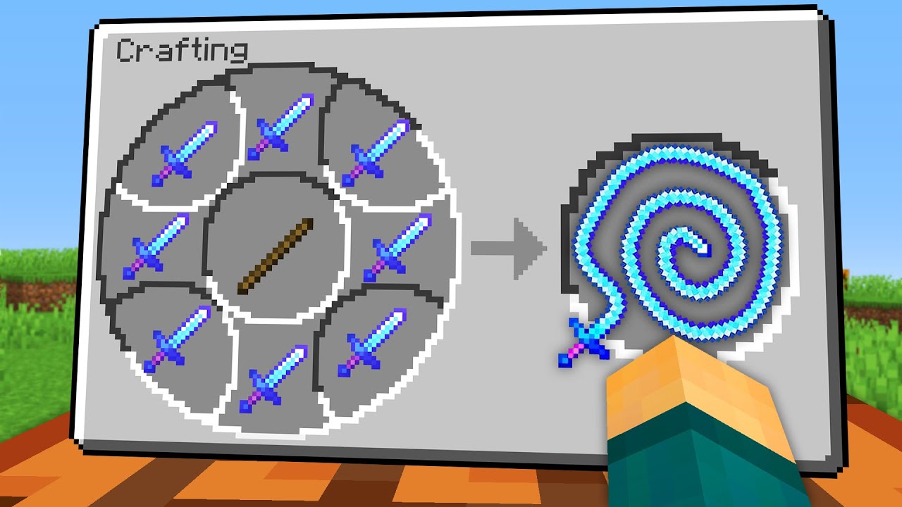 TODOS ITENS s&atilde;o REDONDOS no Minecraft
