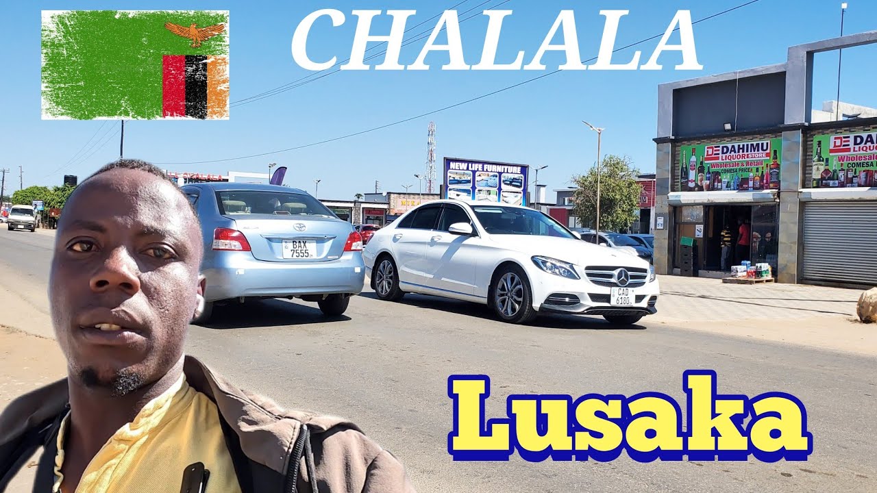 CHALALA |Lusaka-zambia| Walking in the richest city of Zambia