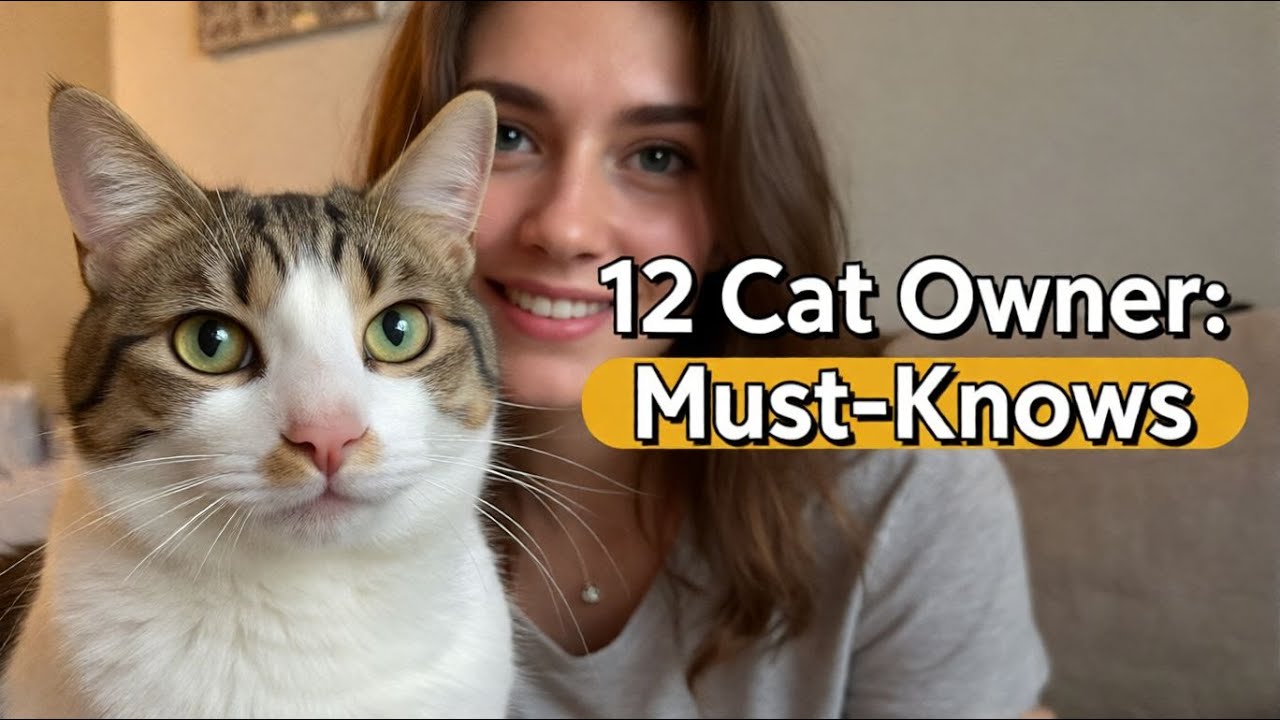 12 Essential Things Every Cat Owner Must Know | Cat Care & Health Tips