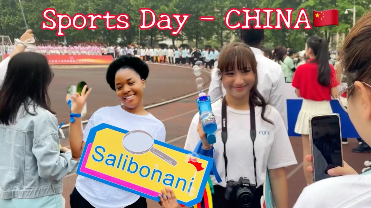 Sports Day Opening Ceremony (at UNIVERSITY) in CHINA 🇨🇳#zimbabweanyoutuber