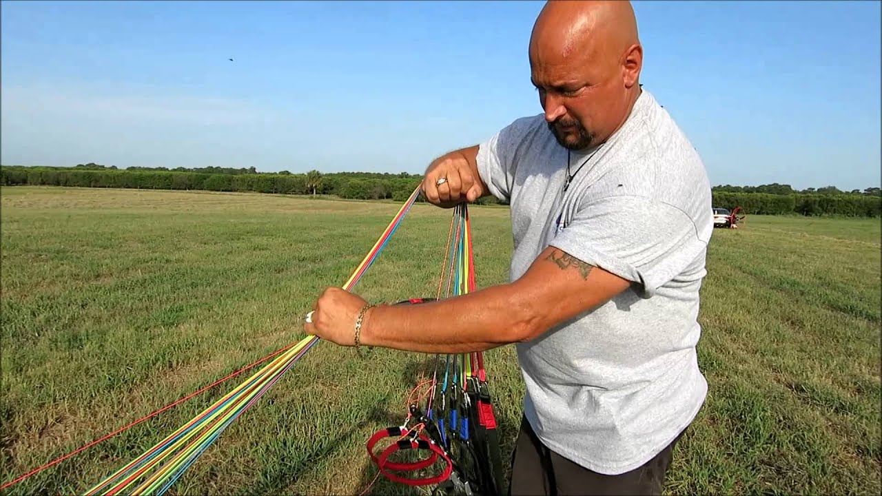 How to Pack Your Paraglider....Capt. Kurt Style