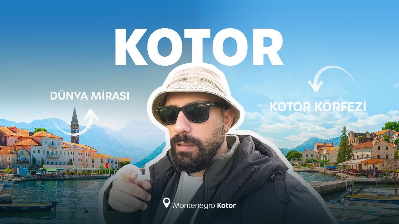 Vizesiz gezilecek ülkeler | Cennetten bir köşe.. | Montenegro/Kotor - Vlog6