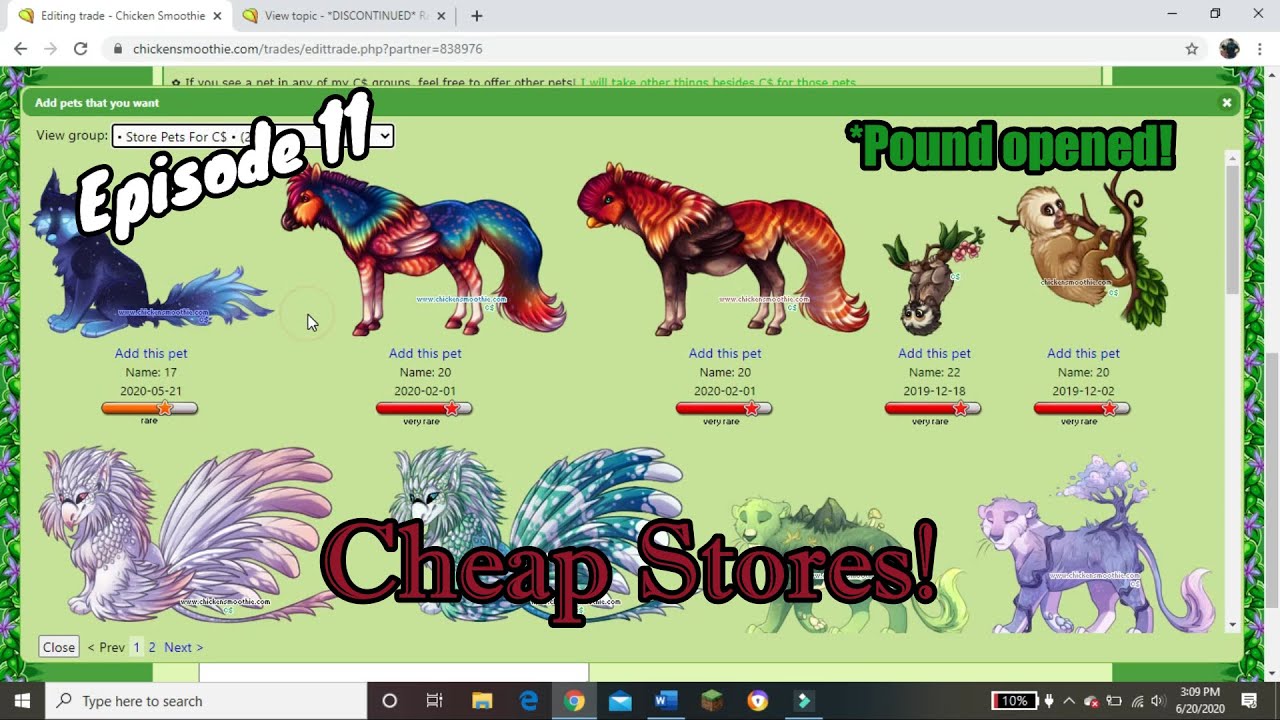 Cheap Stores | ChickenSmoothie (Ep.11)