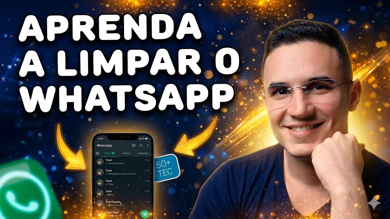 Live de preparação: Limpe o WhatsApp de forma eficiente
