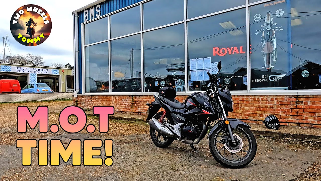 Пора на техосмотр! Пройдёт ли она? Honda CB125F Motovlog